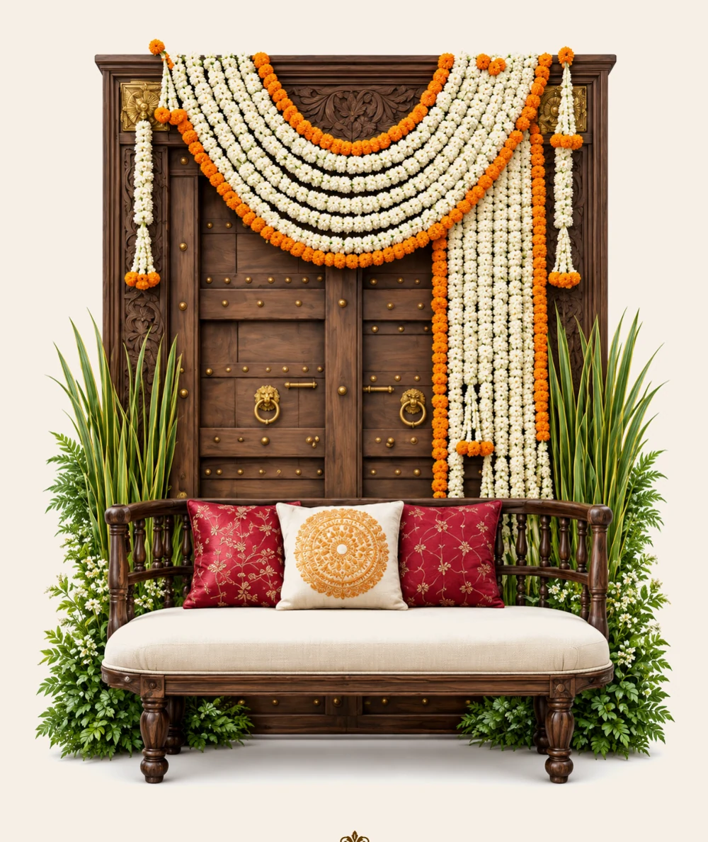 Wedding Colorful Carnival wedding illustration